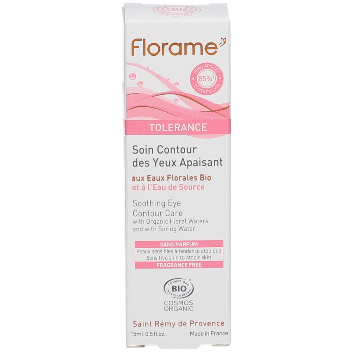 Florame TOLERANCE Beruhigende Augenkonturpflege