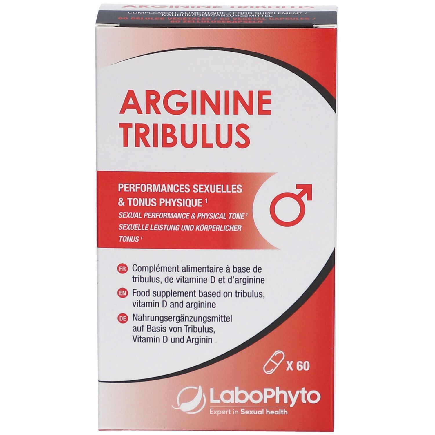 arginin tribulus Nahrungsergänzungsmittel | labophyto