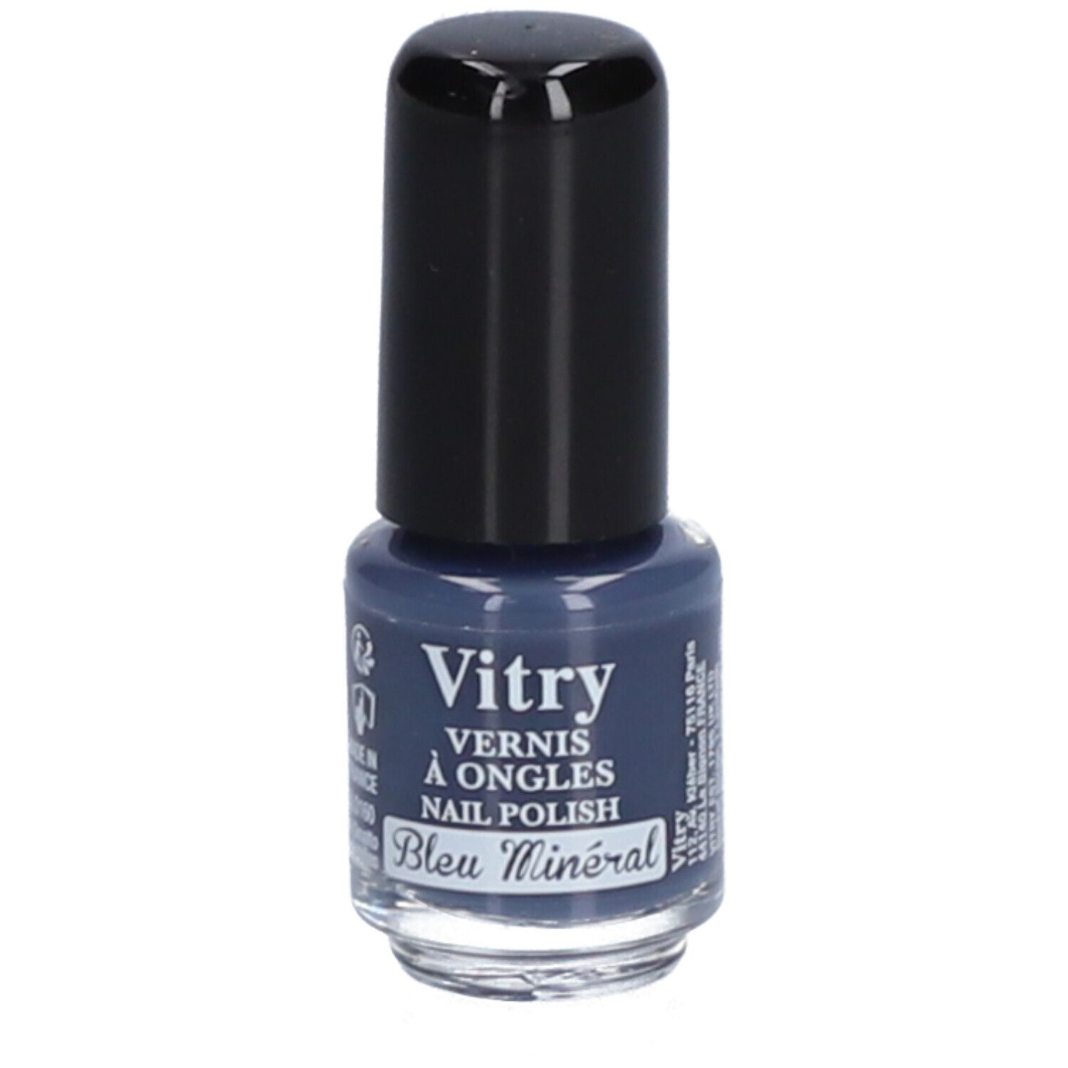 Vitry Mini vernis bleu mineral