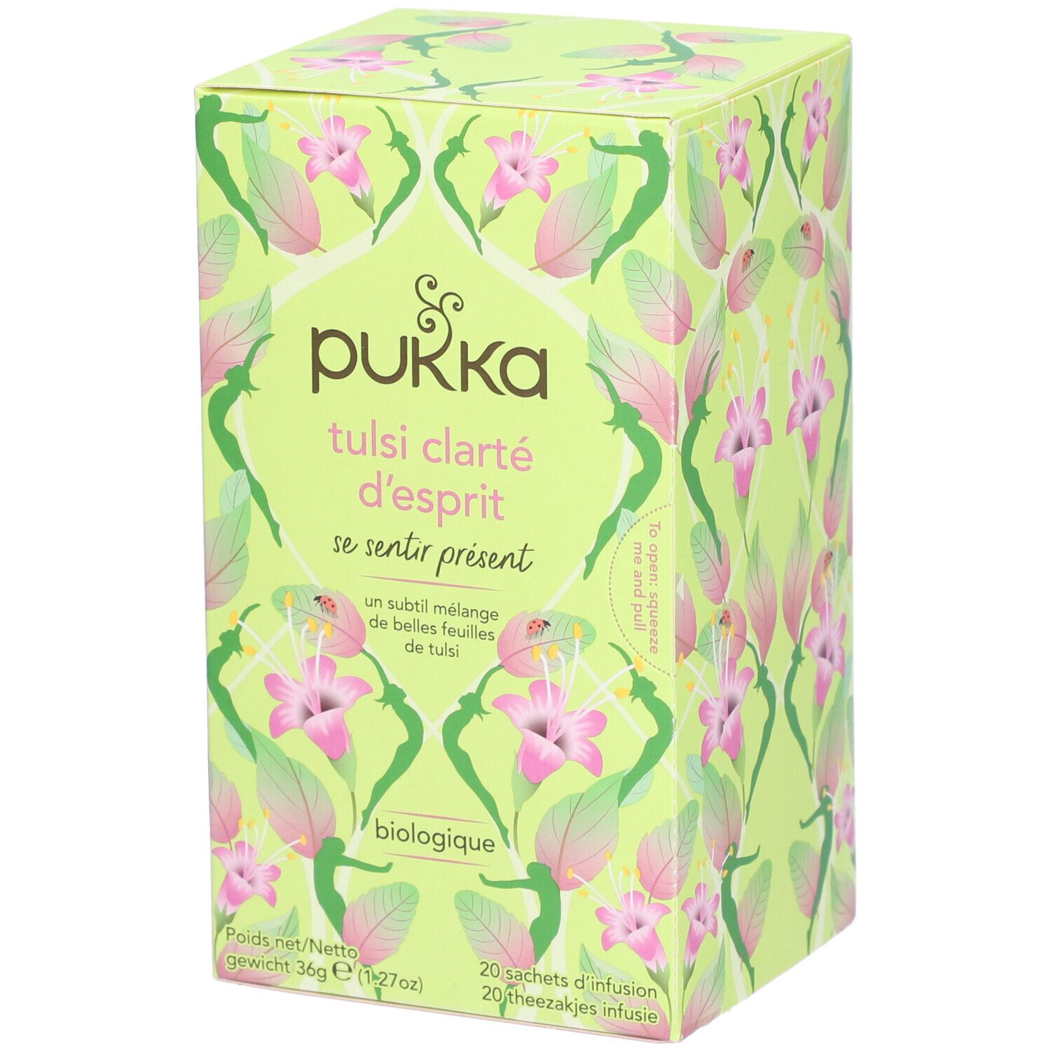 pukka tulsi clarté d'esprit