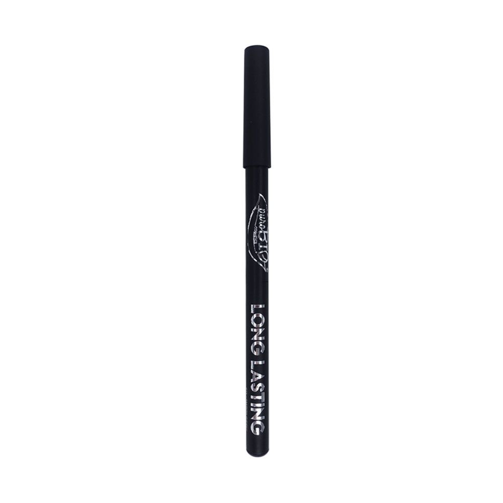 Crayon eyeliner noir avec capuchon. La mention "LONG LASTING" est inscrite sur le crayon.