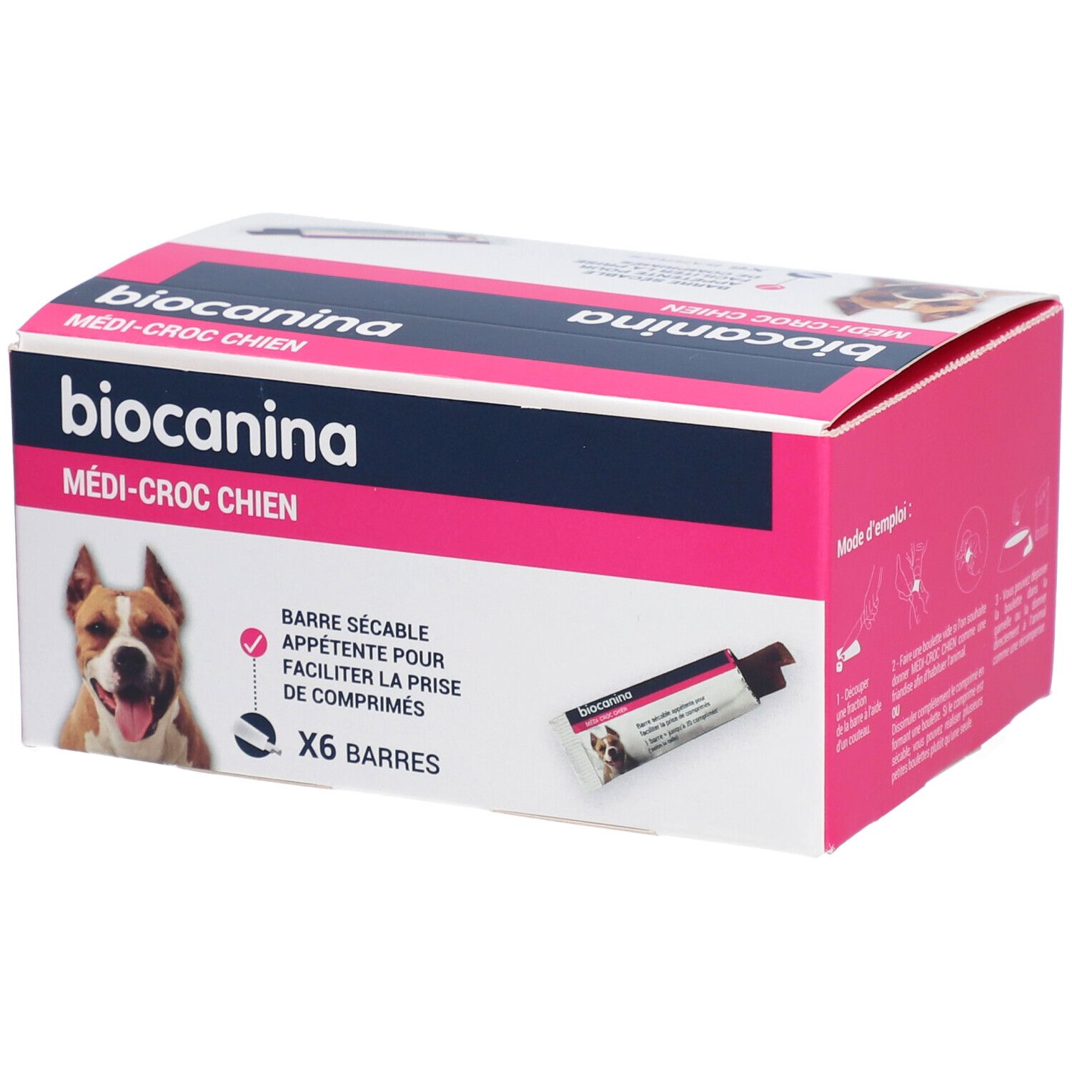 Biocanina Medi - Croc Chien - Barre à croquer, aliment complémentaire appétent pour chien.