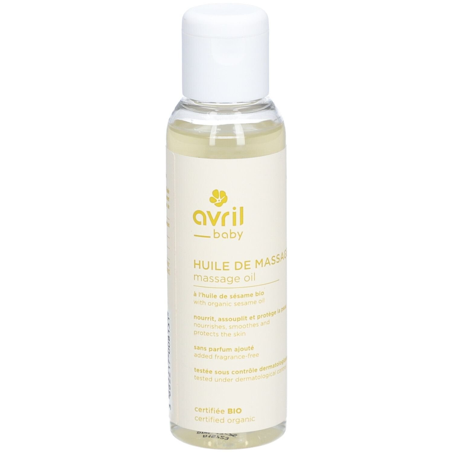 Avril Huile de massage bébé
