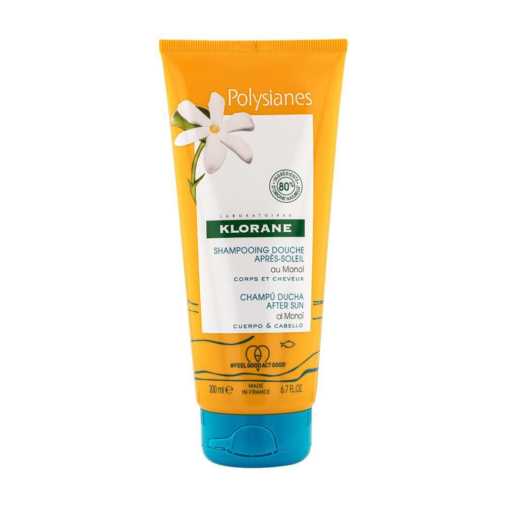 Klorane Shampoing douche après-soleil au Monoï