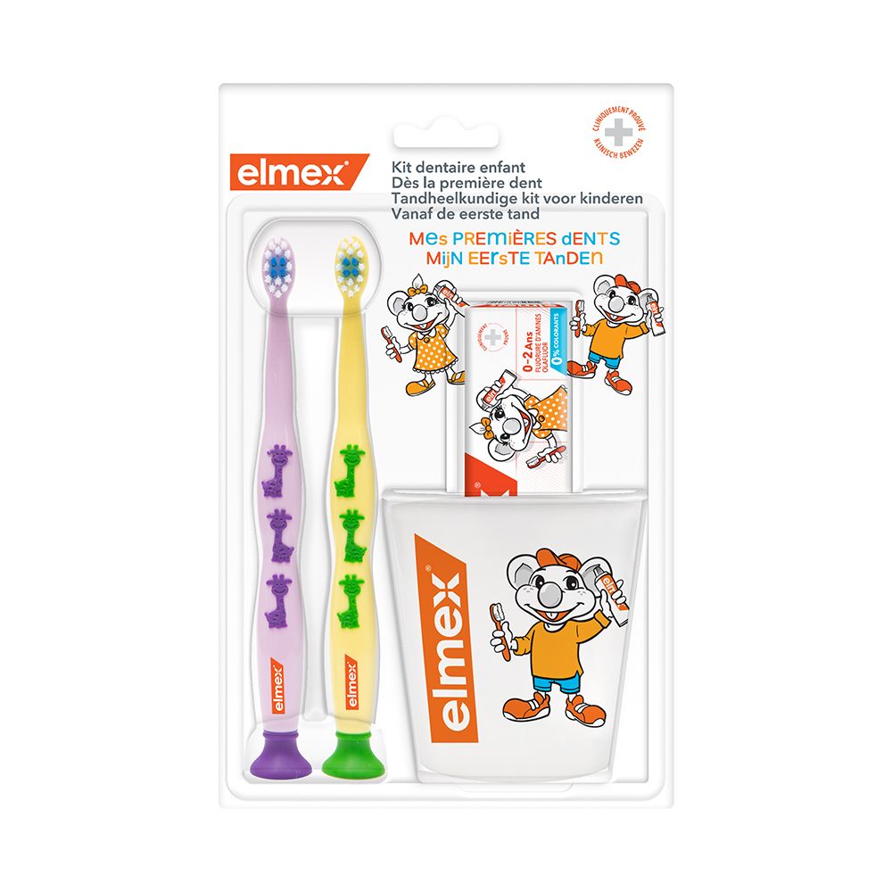 Elmex® Kit Dentaire Enfant 'Mes Premières Dents' 0 - 3 ans