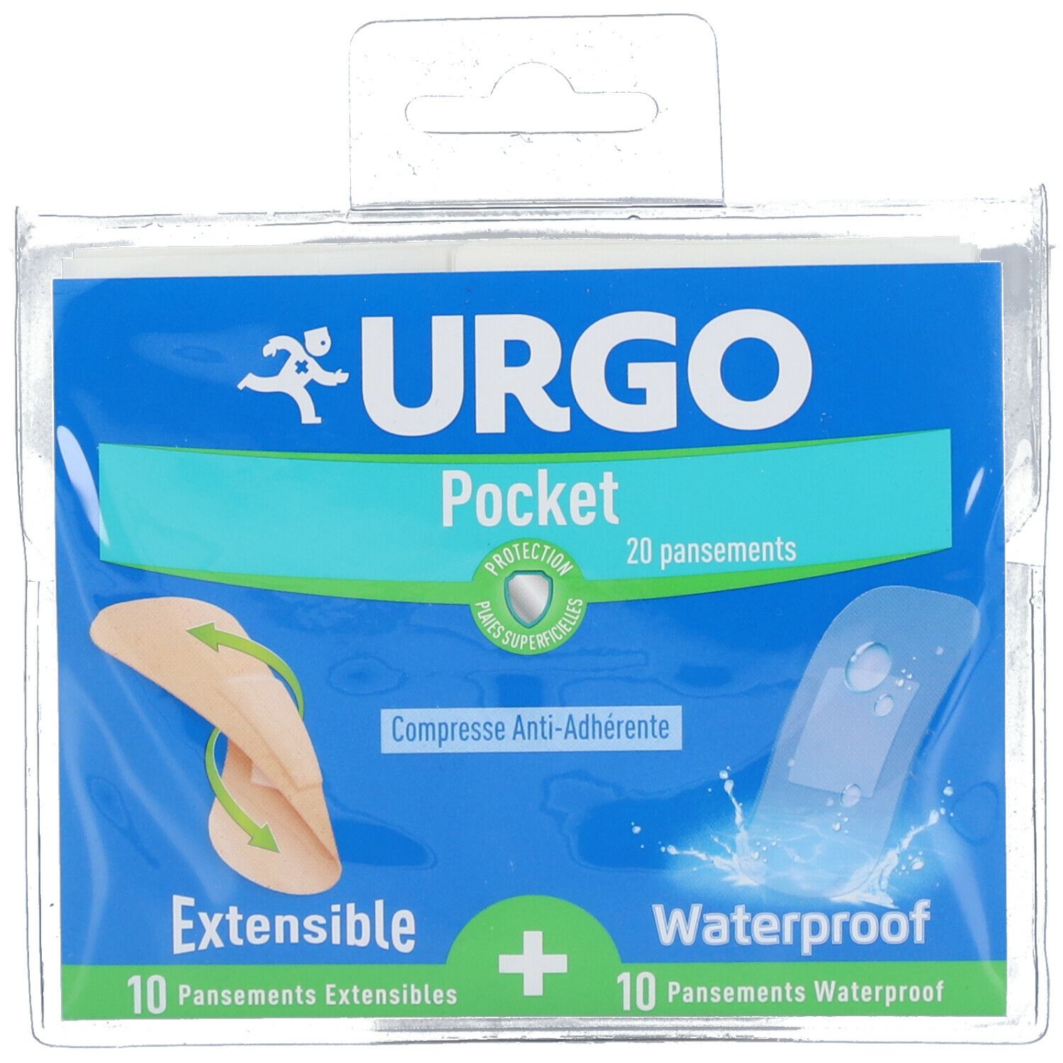 Urgo Pocket Extensible & Waterproof Pansements Protecteurs