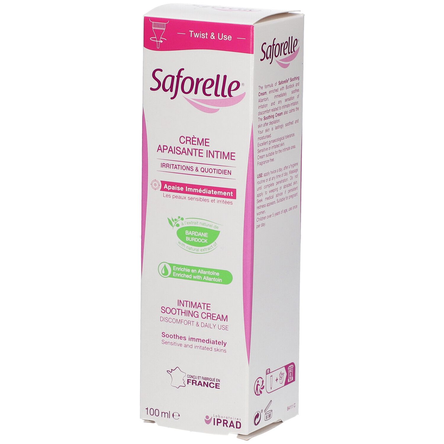 Saforelle® Crème Apaisante Intime