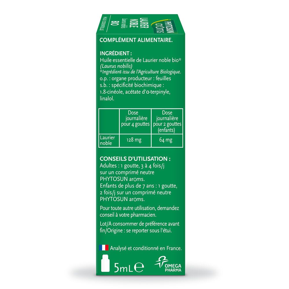 Texte sur l'emballage: Ingrédients, dosage, conseils d'utilisation.
