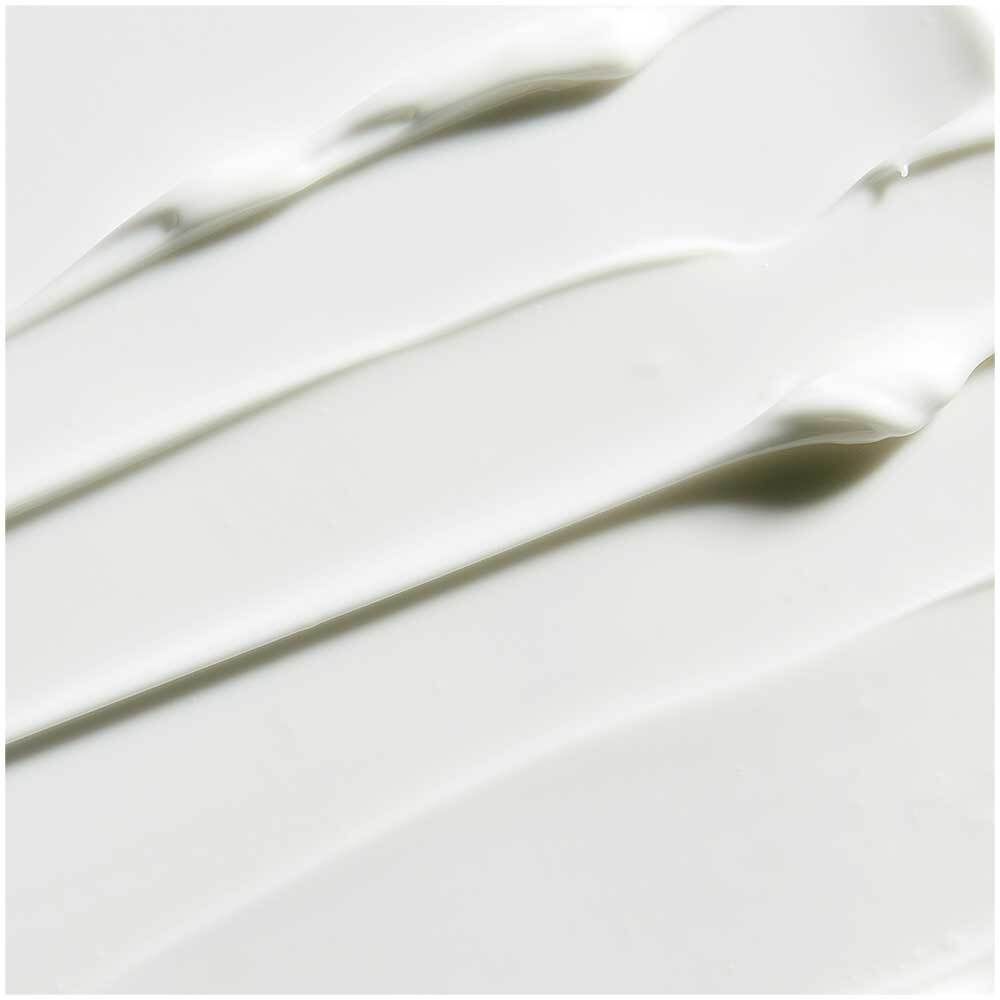 Rayures de crème. Blanc. Gros plan.