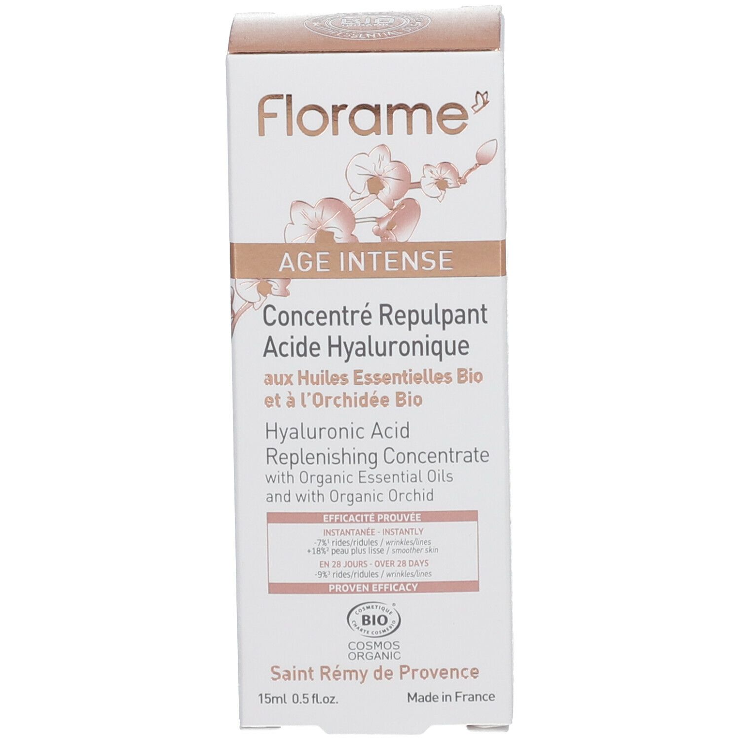 Florame AGE INTENSE Aufpolsterndes Konzentrat Hyaluronsäure