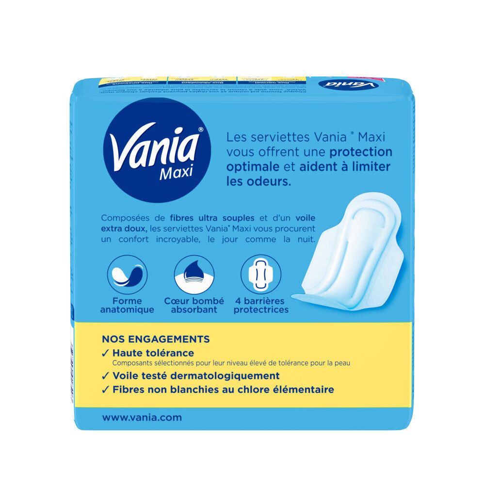 Vania Maxi Confort Serviettes Normal + 16 pc(s) Serviette hygienique view 2