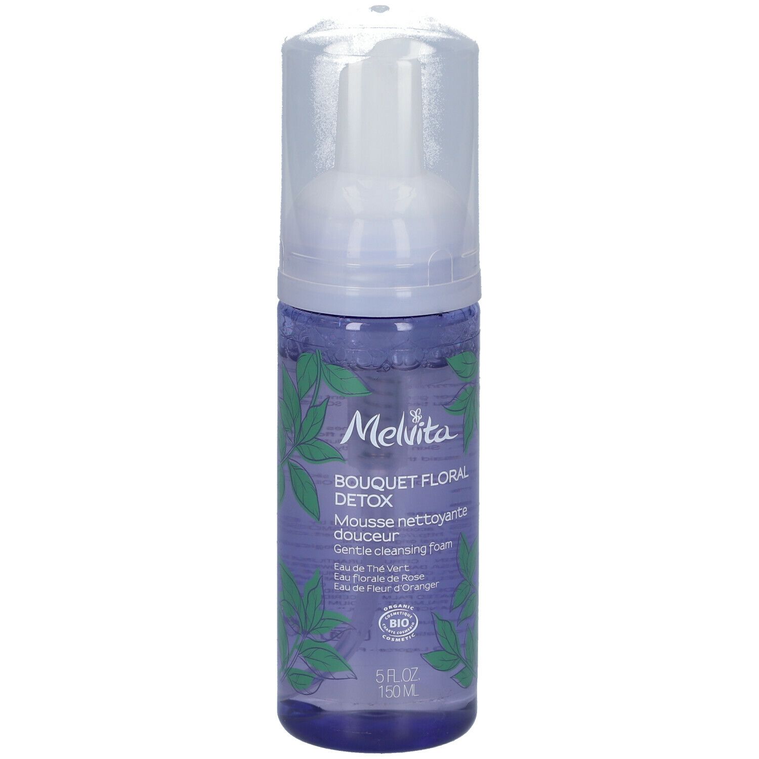 Melvita Bouquet Floral Detox Sanfter Reinigungsschaum