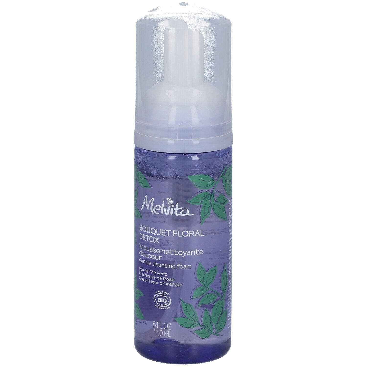 Melvita Bouquet Floral Detox Sanfter Reinigungsschaum