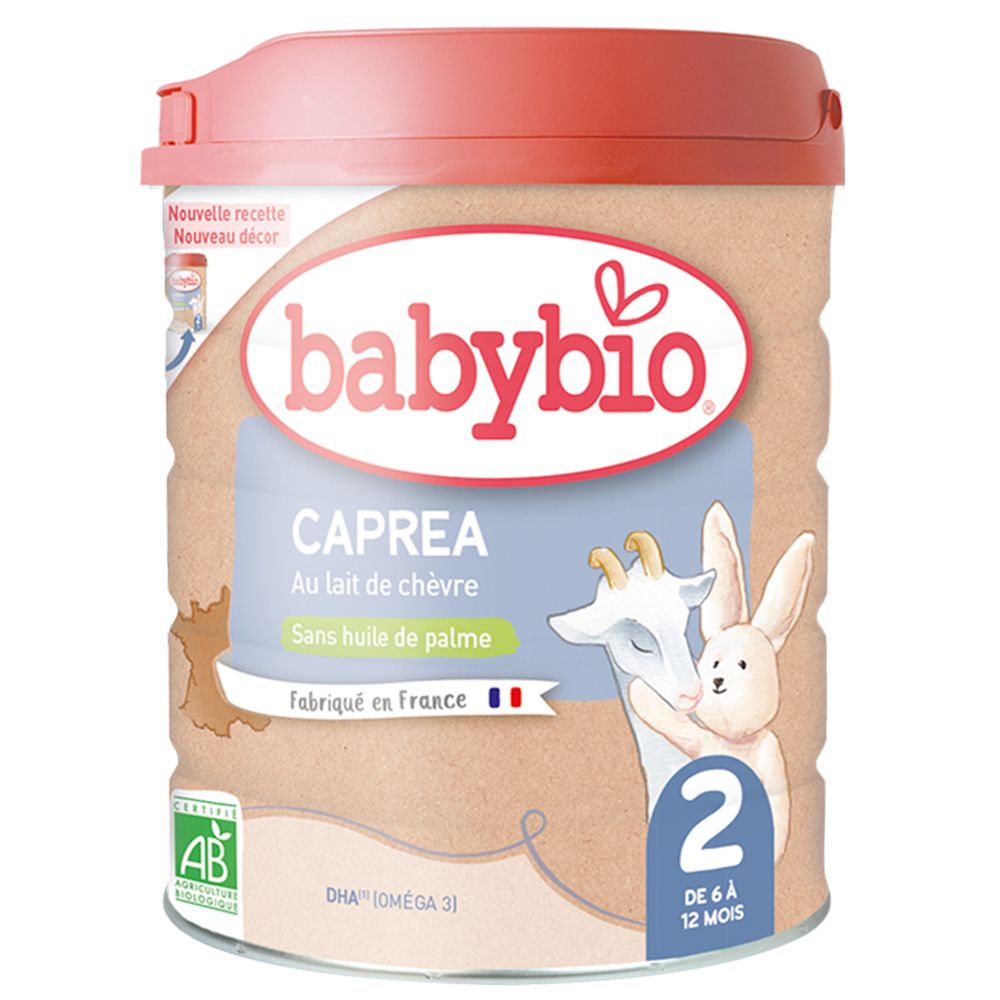 Babybio Caprea 2 Lait de suite pour nourisson 2ème âge en poudre