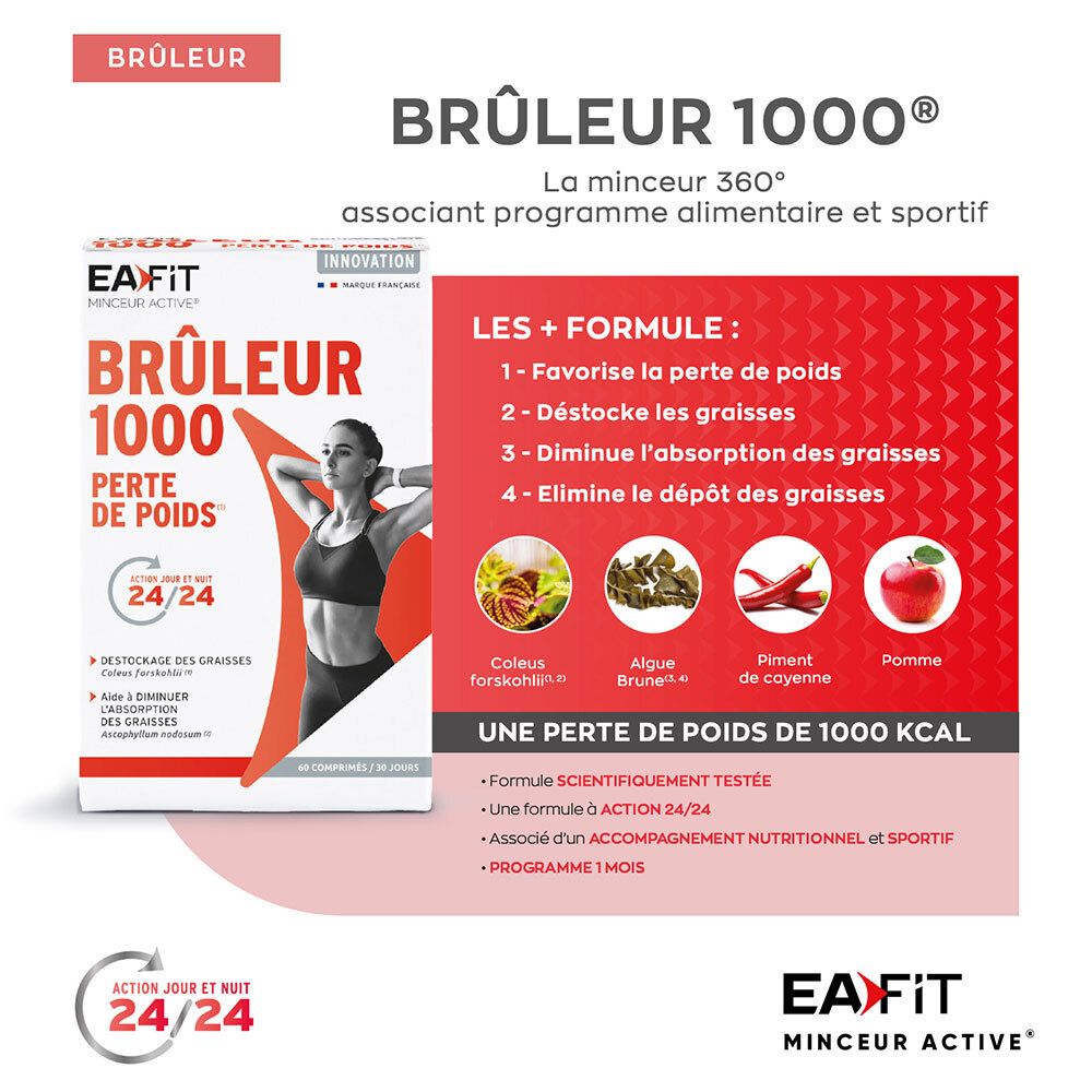 Produktabbildung von EA Fit Brenner 1000. Enthält Informationen zu Inhaltsstoffen und Anwendung.