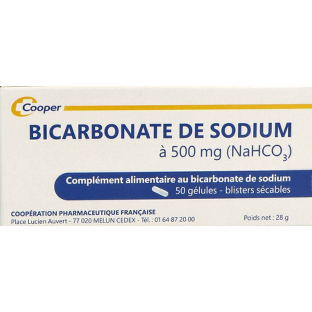 Bicarbonate Sod500Mg Cooper Gelu50