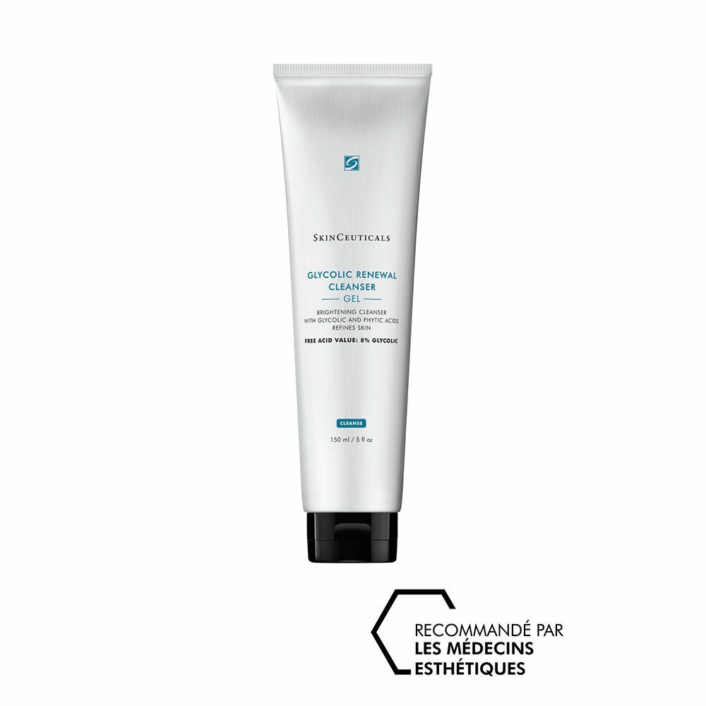 Skinceuticals Glycolic Renewal Cleanser Gel Nettoyant booster d'éclat 150ml
