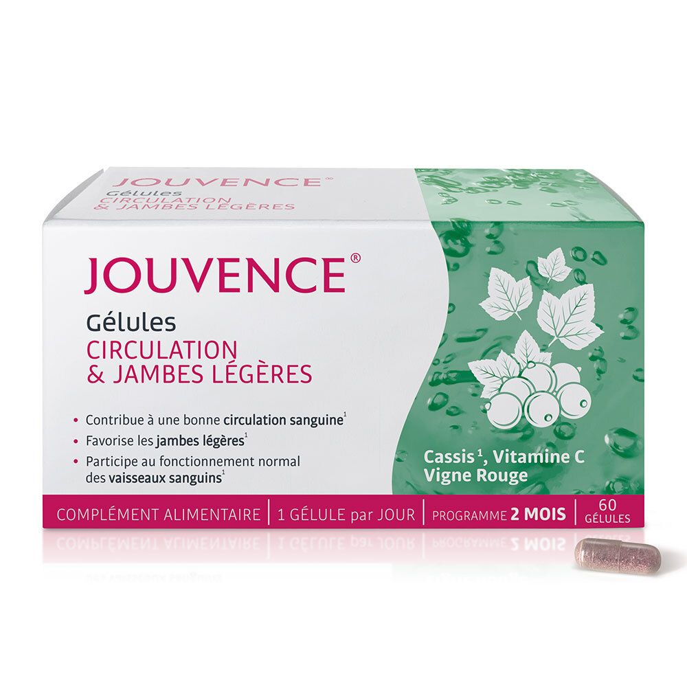 Jouvence Circulation & Jambes Légères Gelules