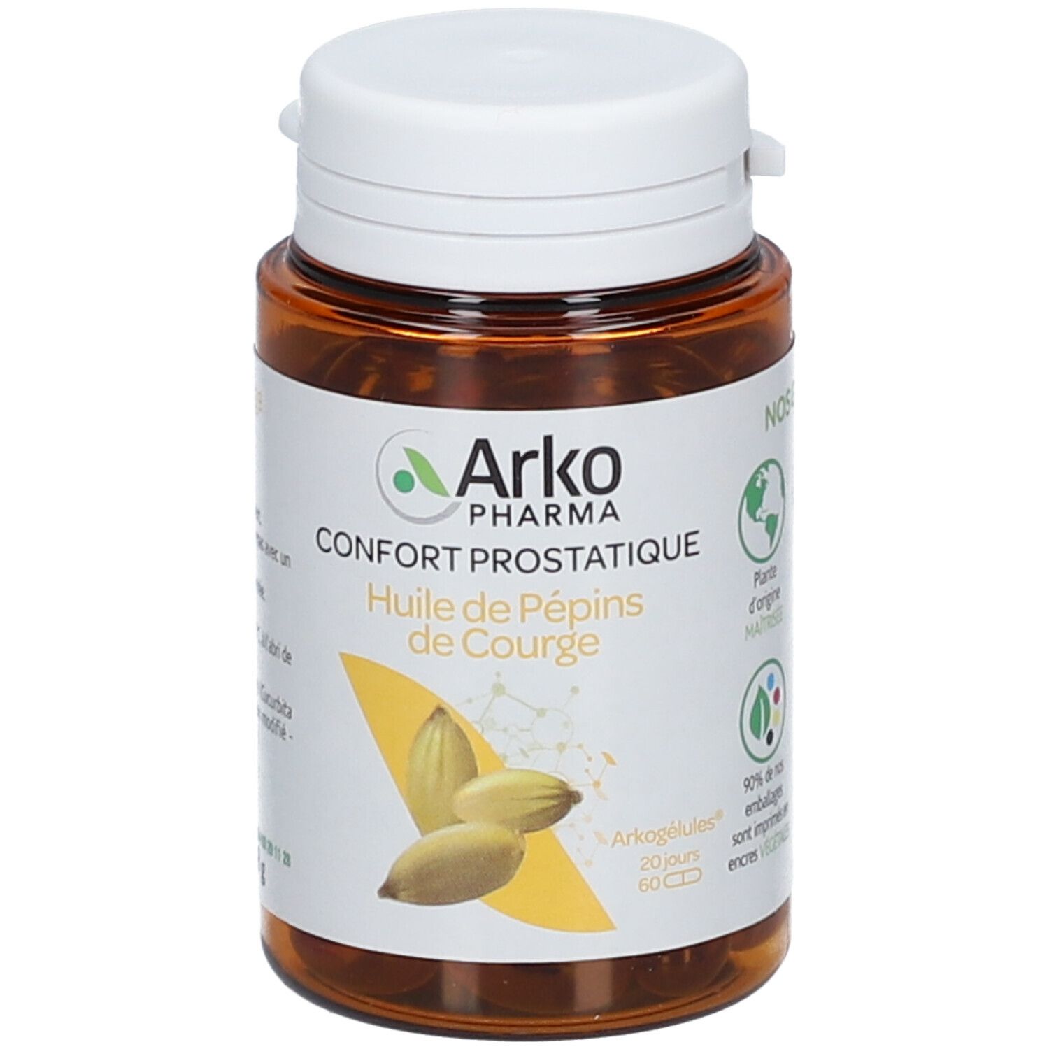 Arkopharma Arkogélules Huile de pépins de Courge bio