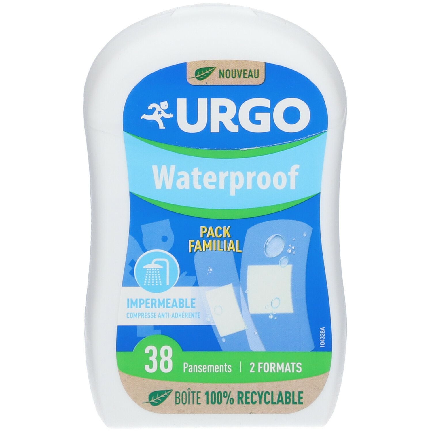 Urgo Waterproof Pansement protecteur antiseptique