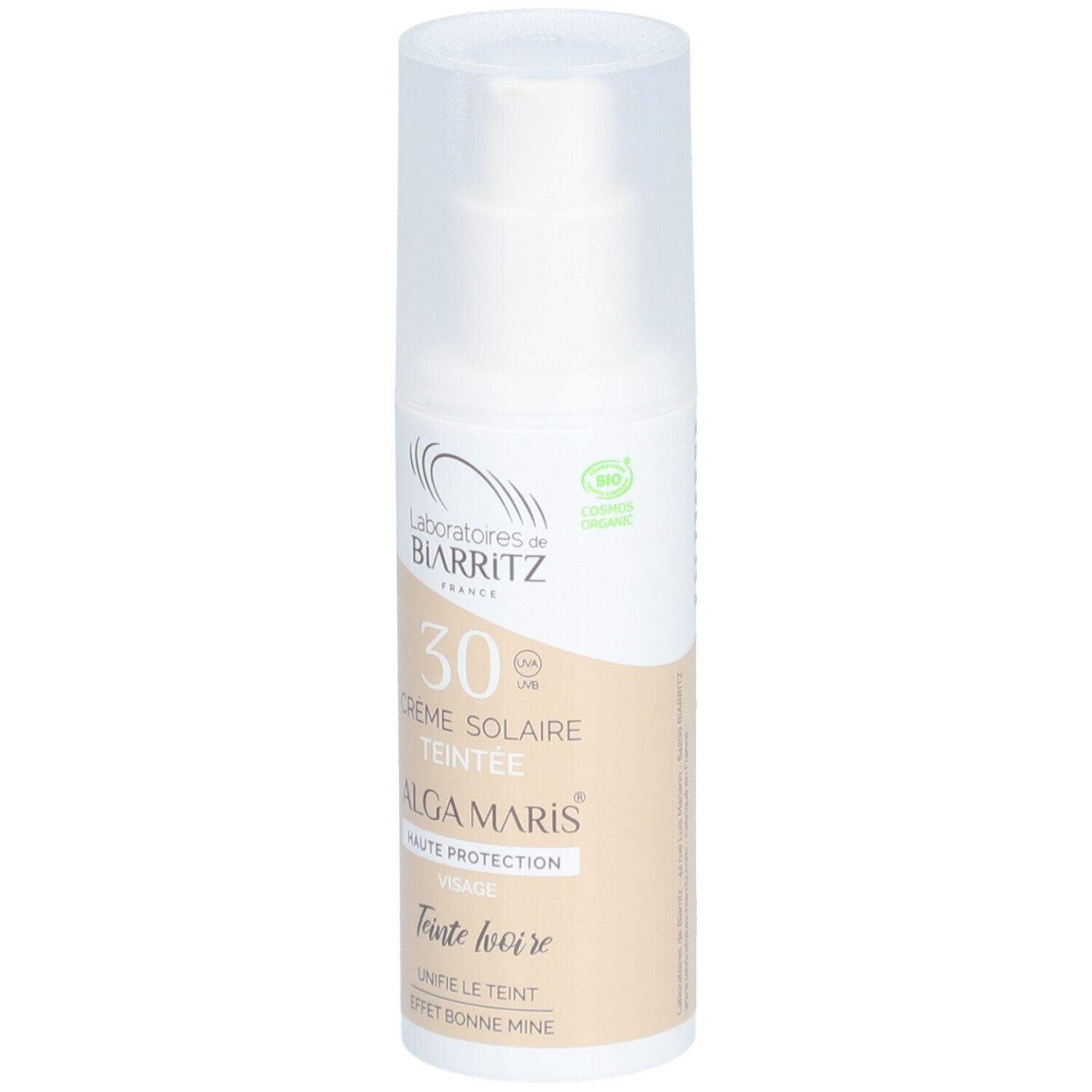LABORATOIRES DE BIARRITZ® ALGA MARIS Crème Solaire Teintée SPF 30