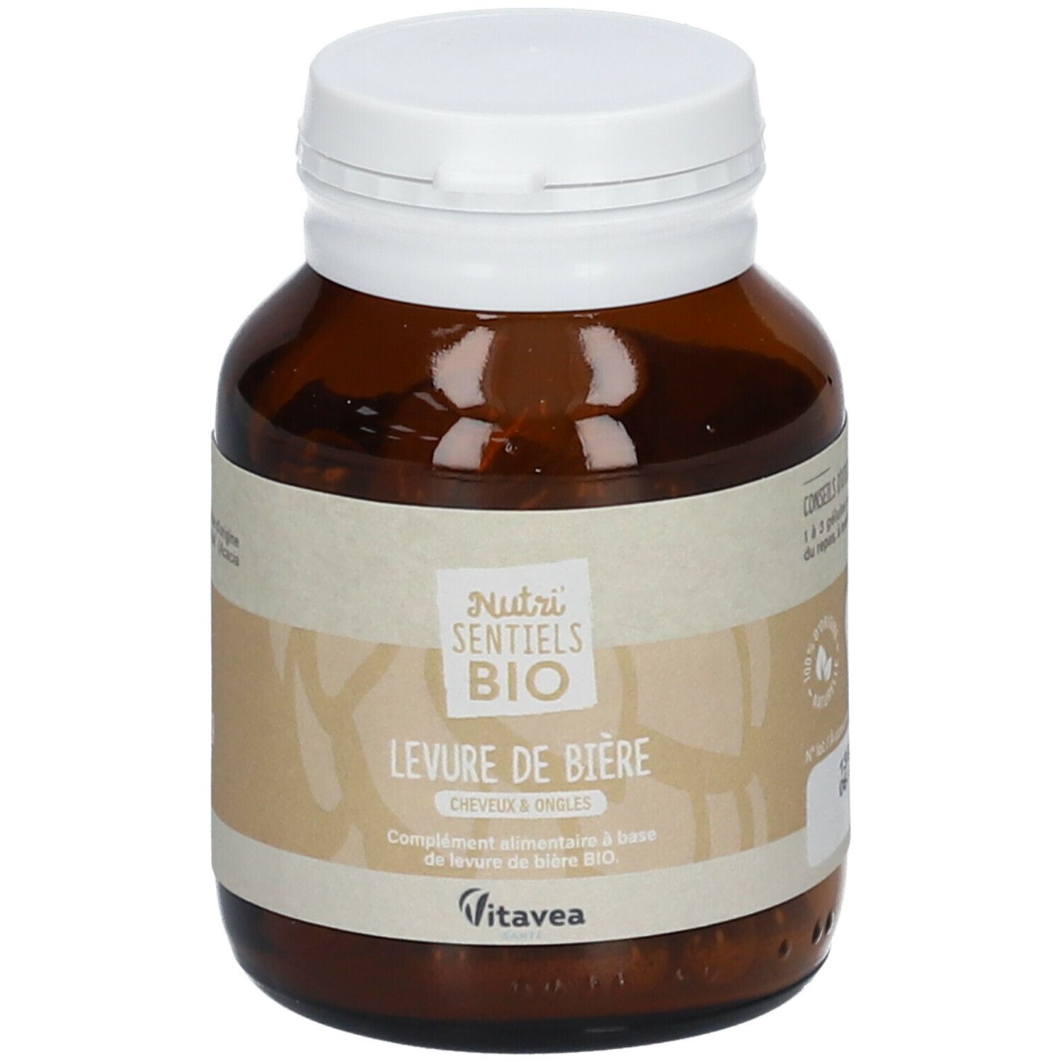 Nutri'Sentiels Bio Levure de bière