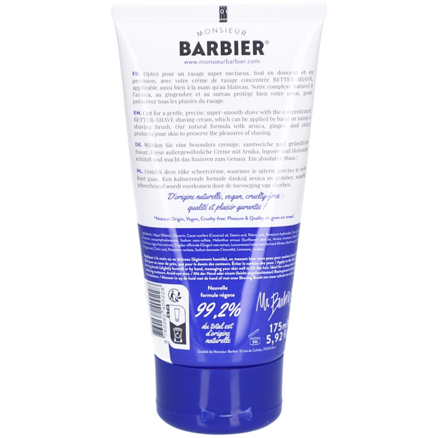 Monsieur BARBIER - Rasiercreme
