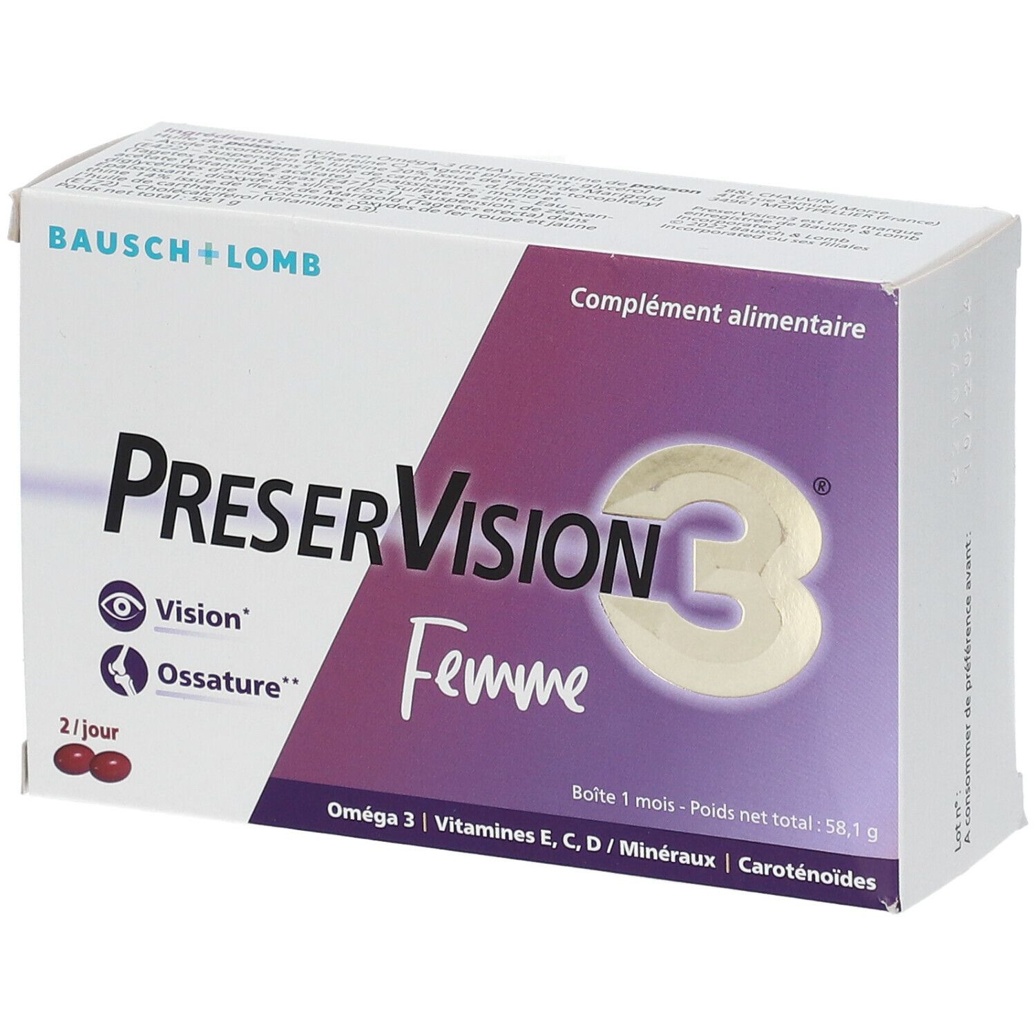 Bausch+Lomb Preservision3® Femme