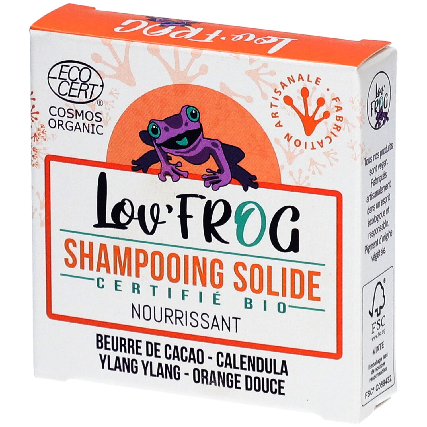 LOV Frog Shampoing Solide Nourrissant