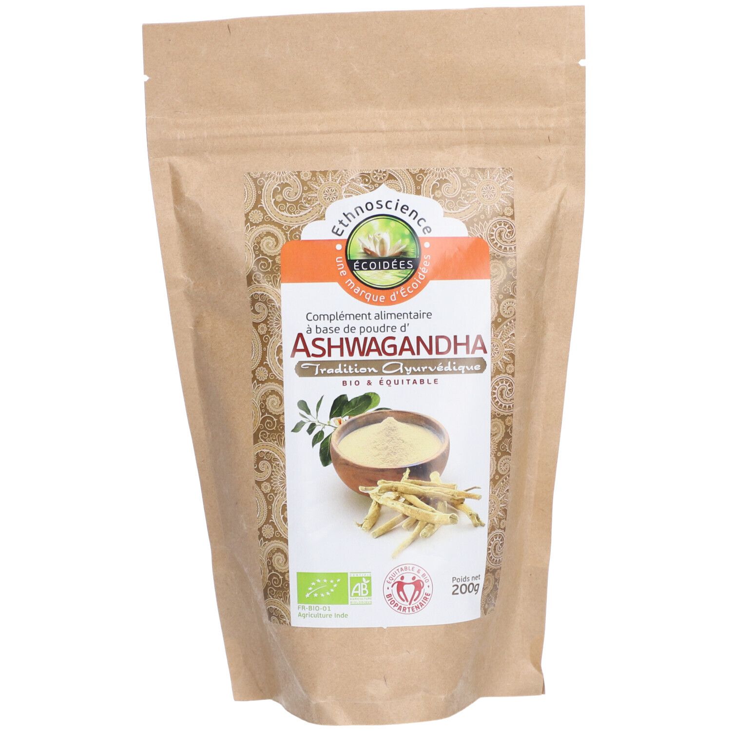 Ecoidees Ashwagandha PDR Bio200G