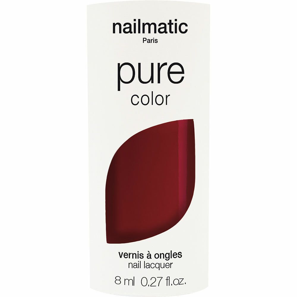 Nailmatic Pure color Vernis à ongles biosourcé - rouge bordeaux – Kate