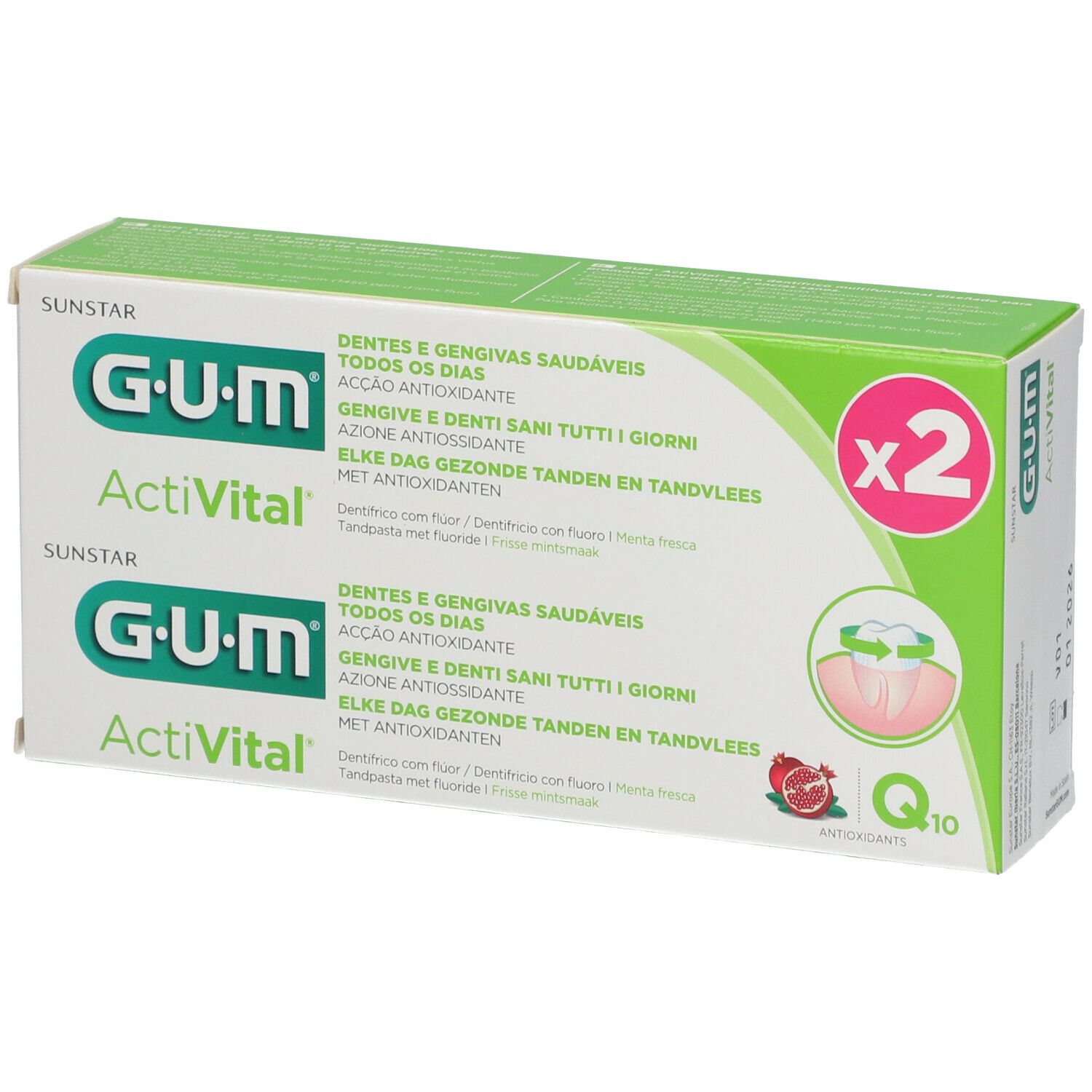 Gum® Activital Gel Dentifrice
