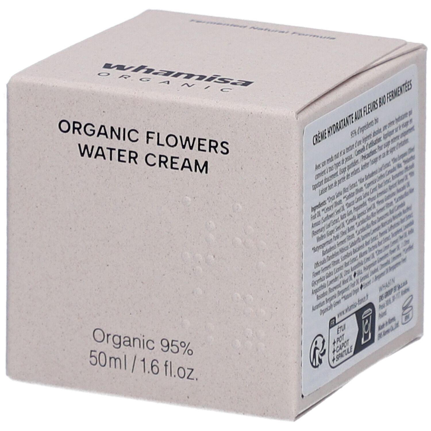 WHAMISA Organic Flowers Water Cream 51ml