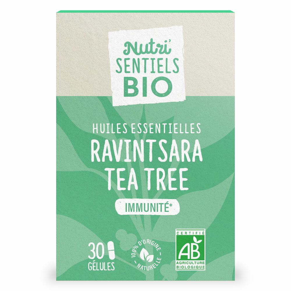 Nutri'sensiels BIO Huiles essentielles ravintsara tea tree