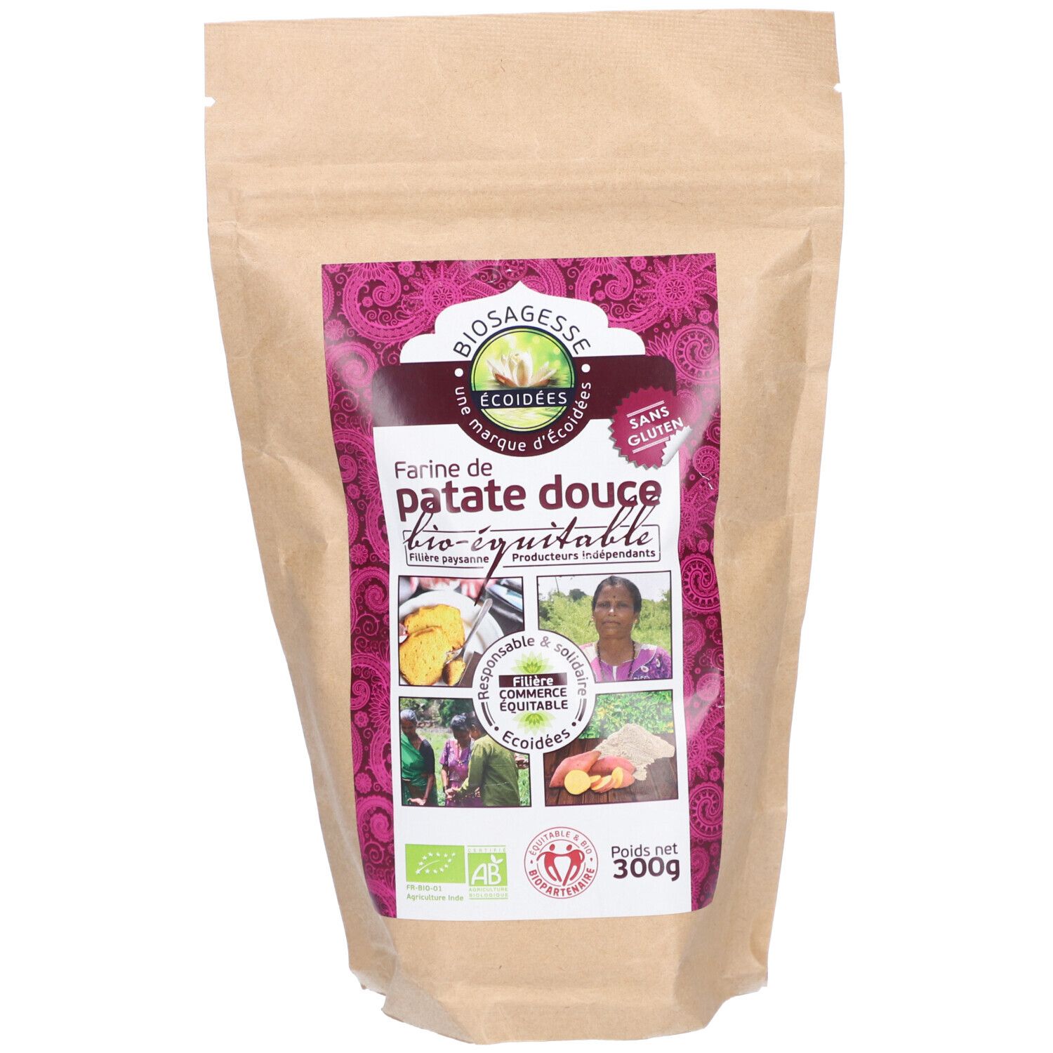 Ecoidees Farine Patate DCE Bio300G