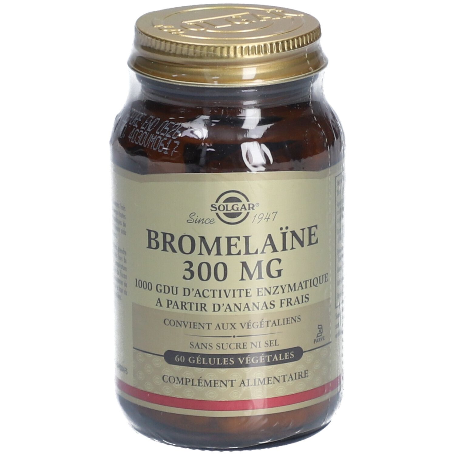 Solgar Bromelaine 300Mg GEL 60