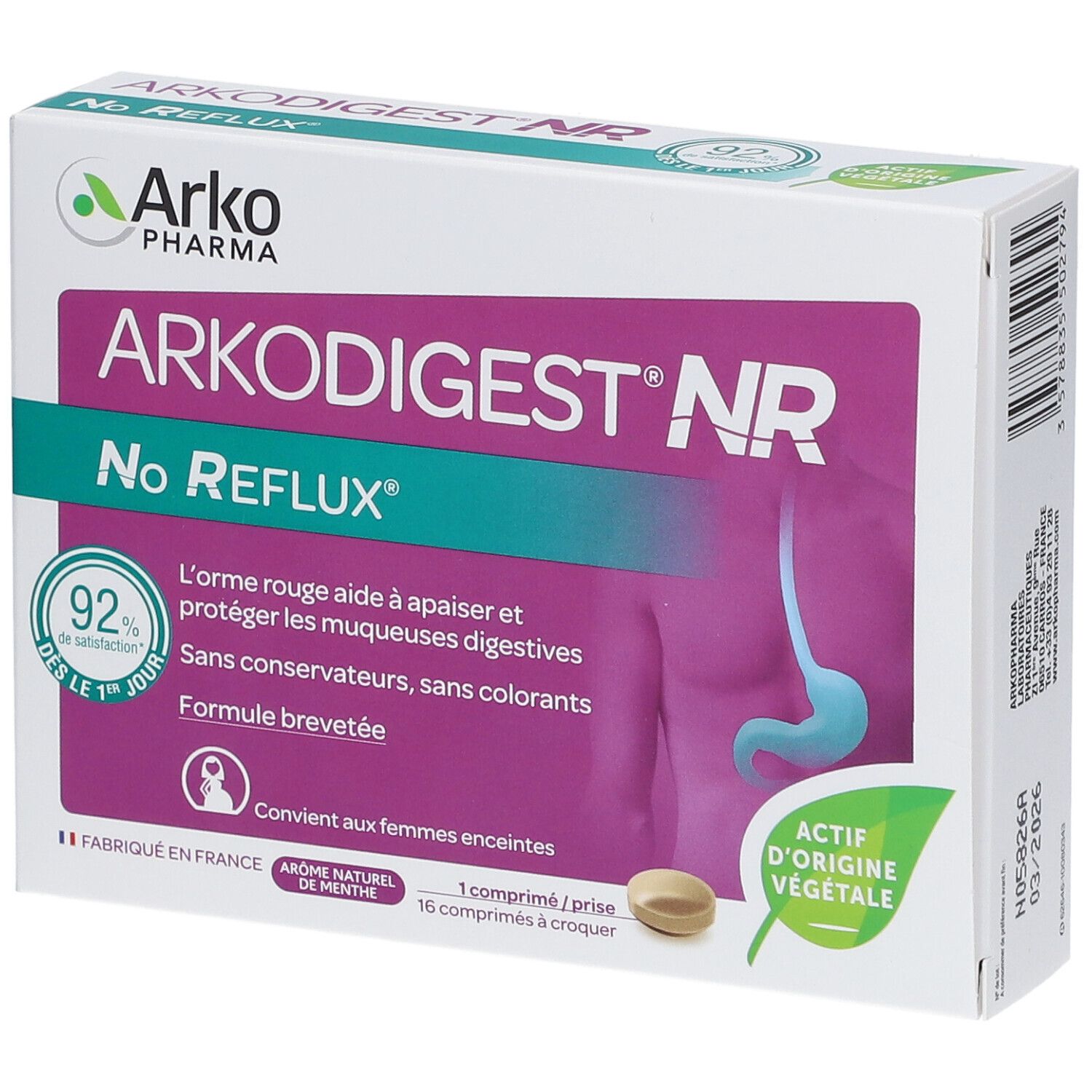 Arkopharma ARKODIGEST® NO Reflux® NR 16 pc(s) - shop-apotheke.ch