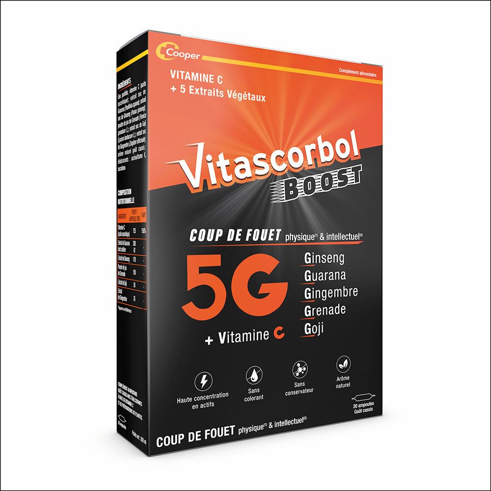 Vitascorbol Boost Coup de fouet 5G