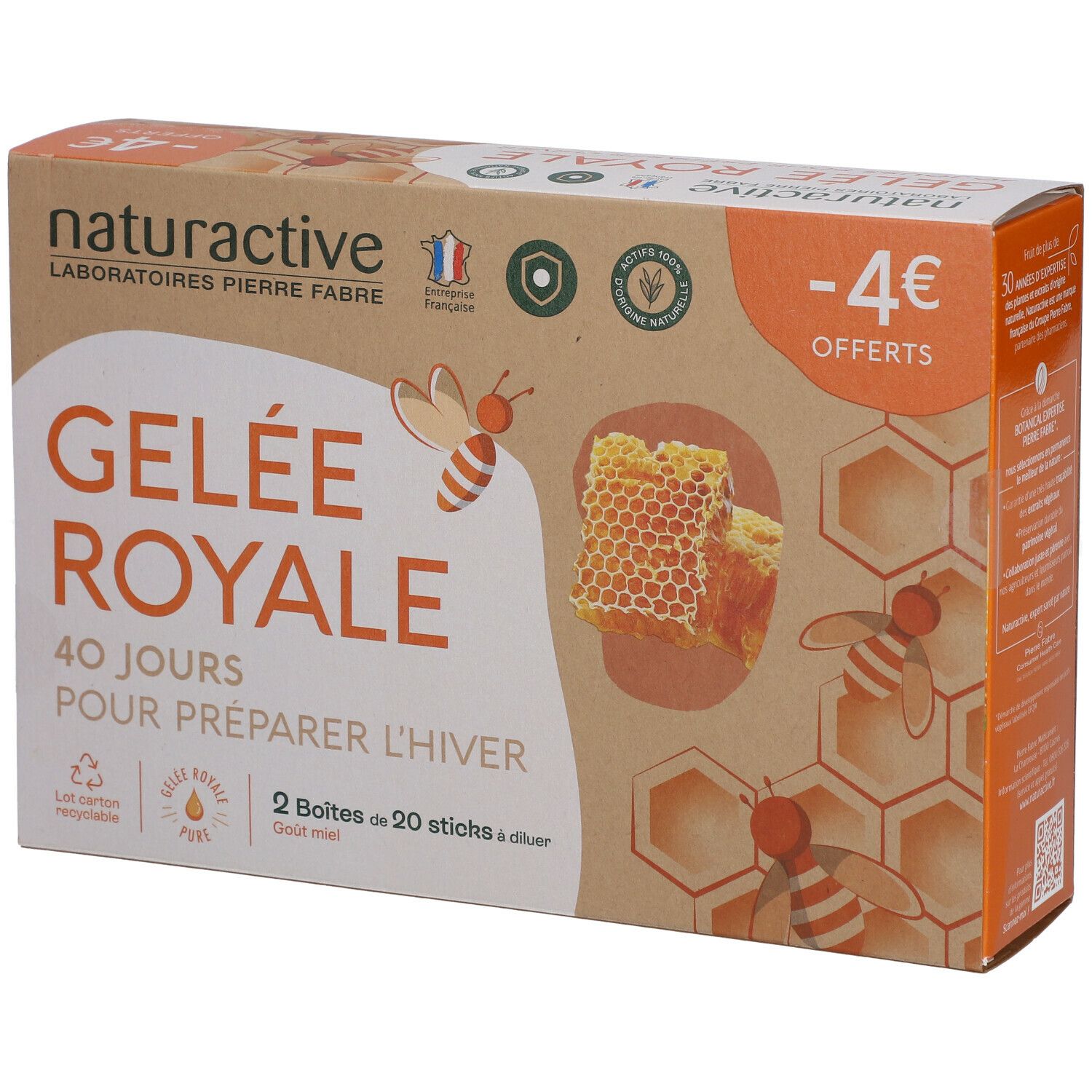 Naturactive Gelée Royale 1500 mg Stick fluide