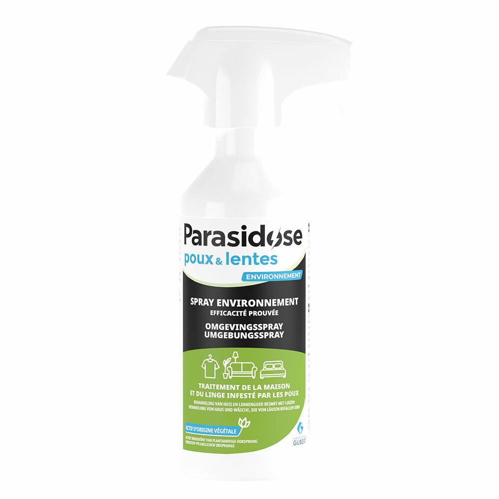 Parasidose Spray Environnement Poux - Lentes