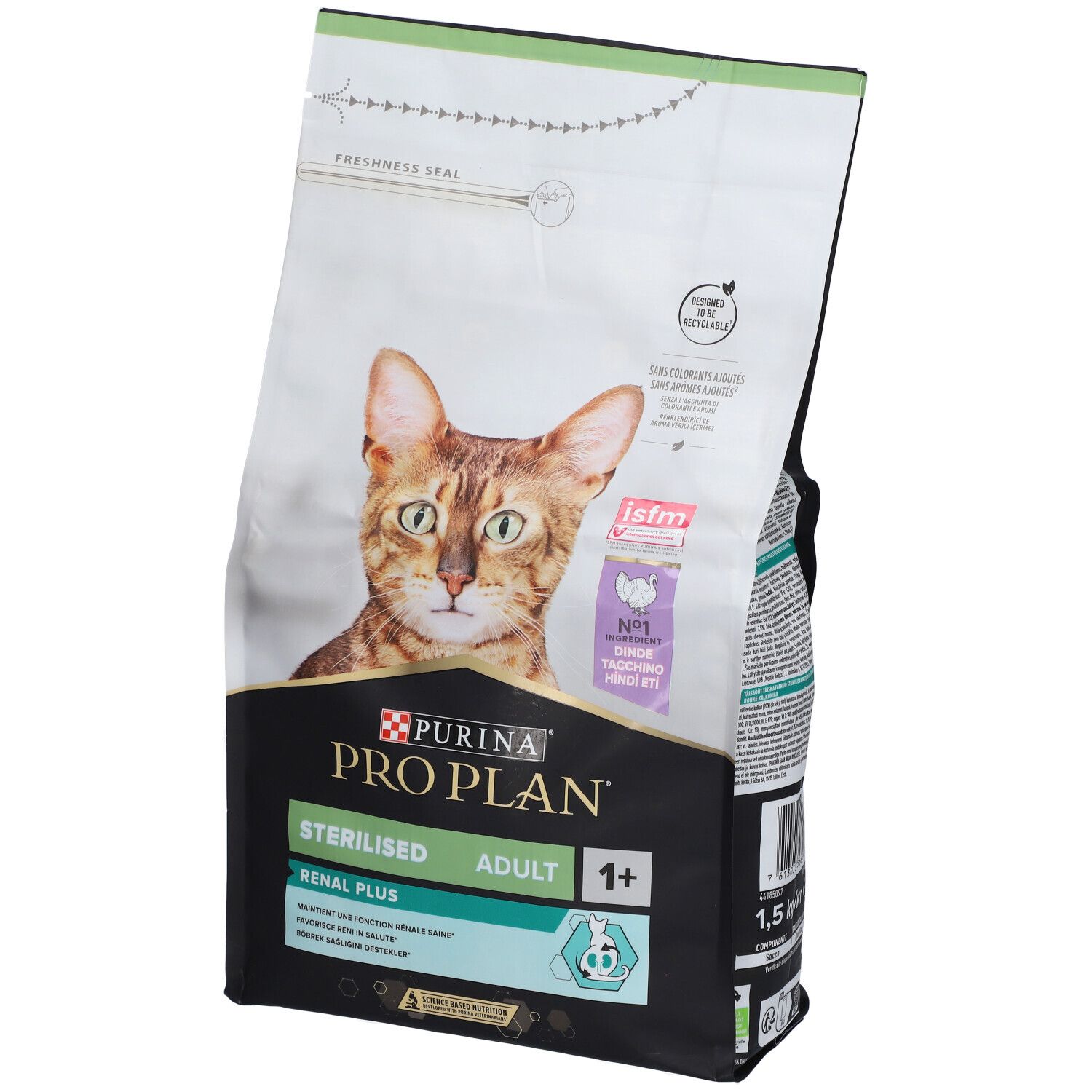 Purina® PRO Plan® Sterilised Renal Plus Adult Chat Saumon