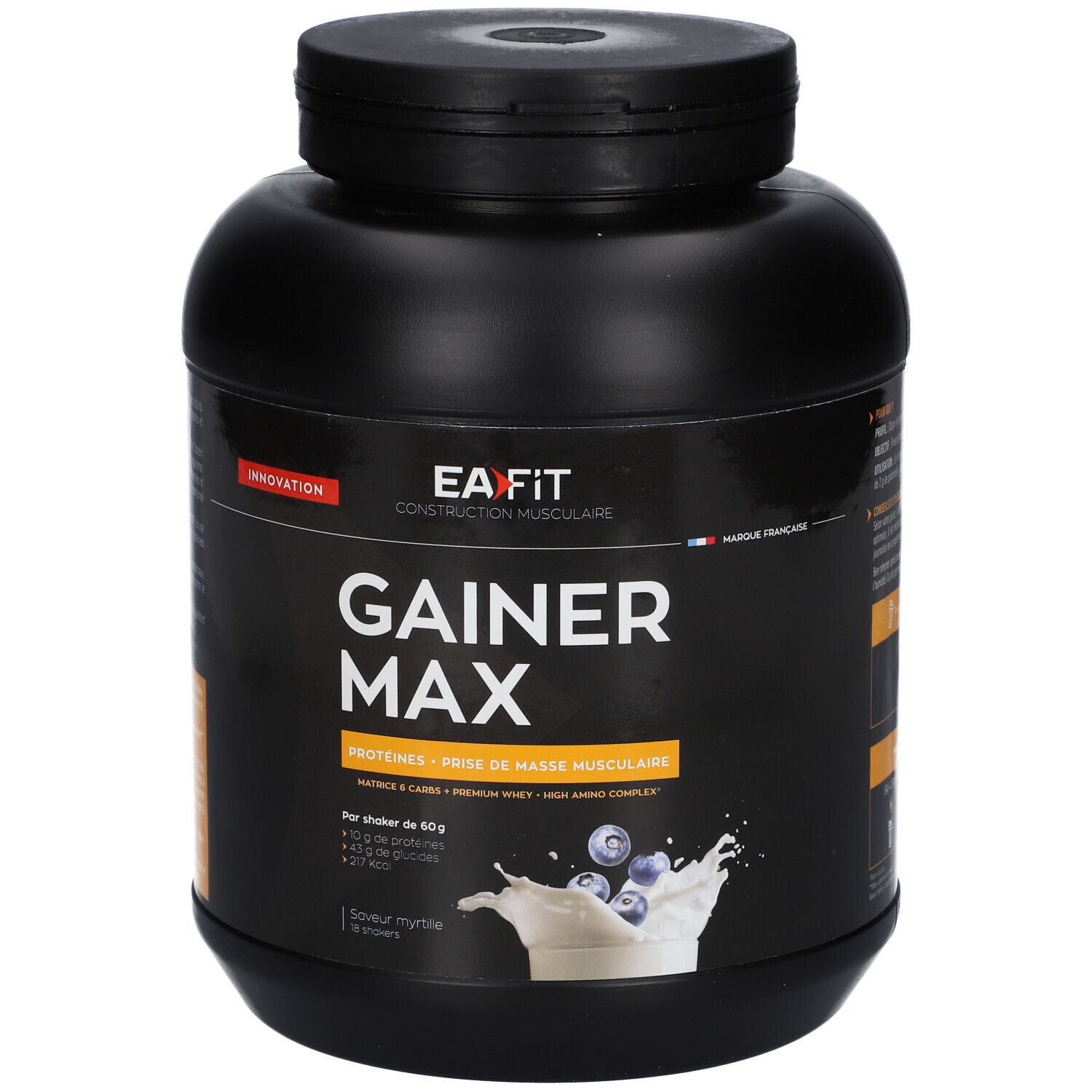 Ea-Fit Gainer Max à la Myrtille