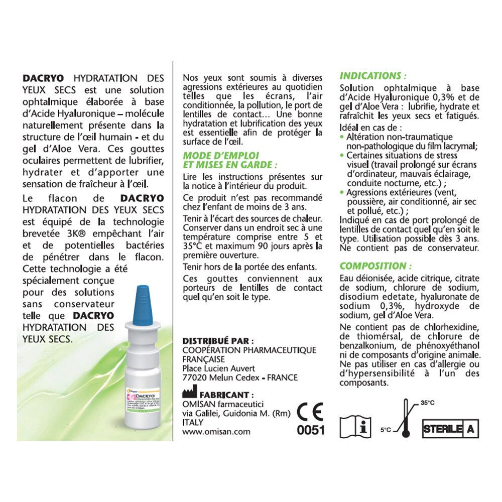 Tekst op witte achtergrond. Beschrijft het product, ingrediënten en gebruik. Bevat opslaginformatie.