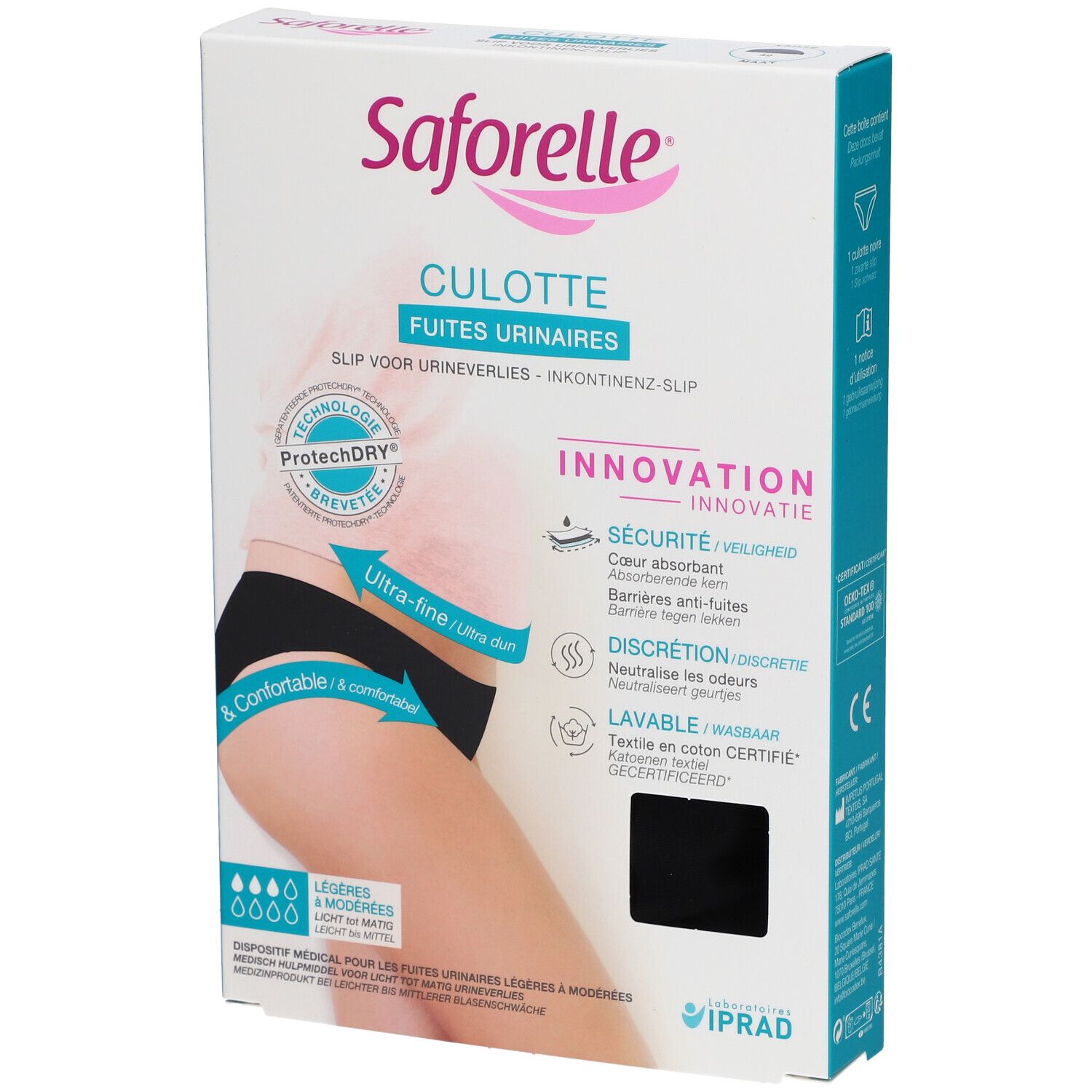 Saforelle® Culotte Fuites Urinaires Taille 40