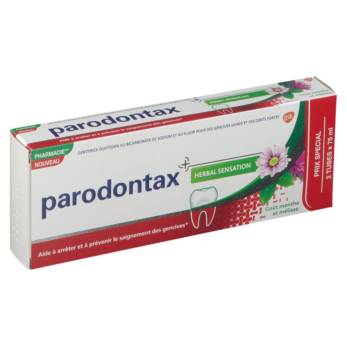 parodontax Dentifrice Herbal Sensation