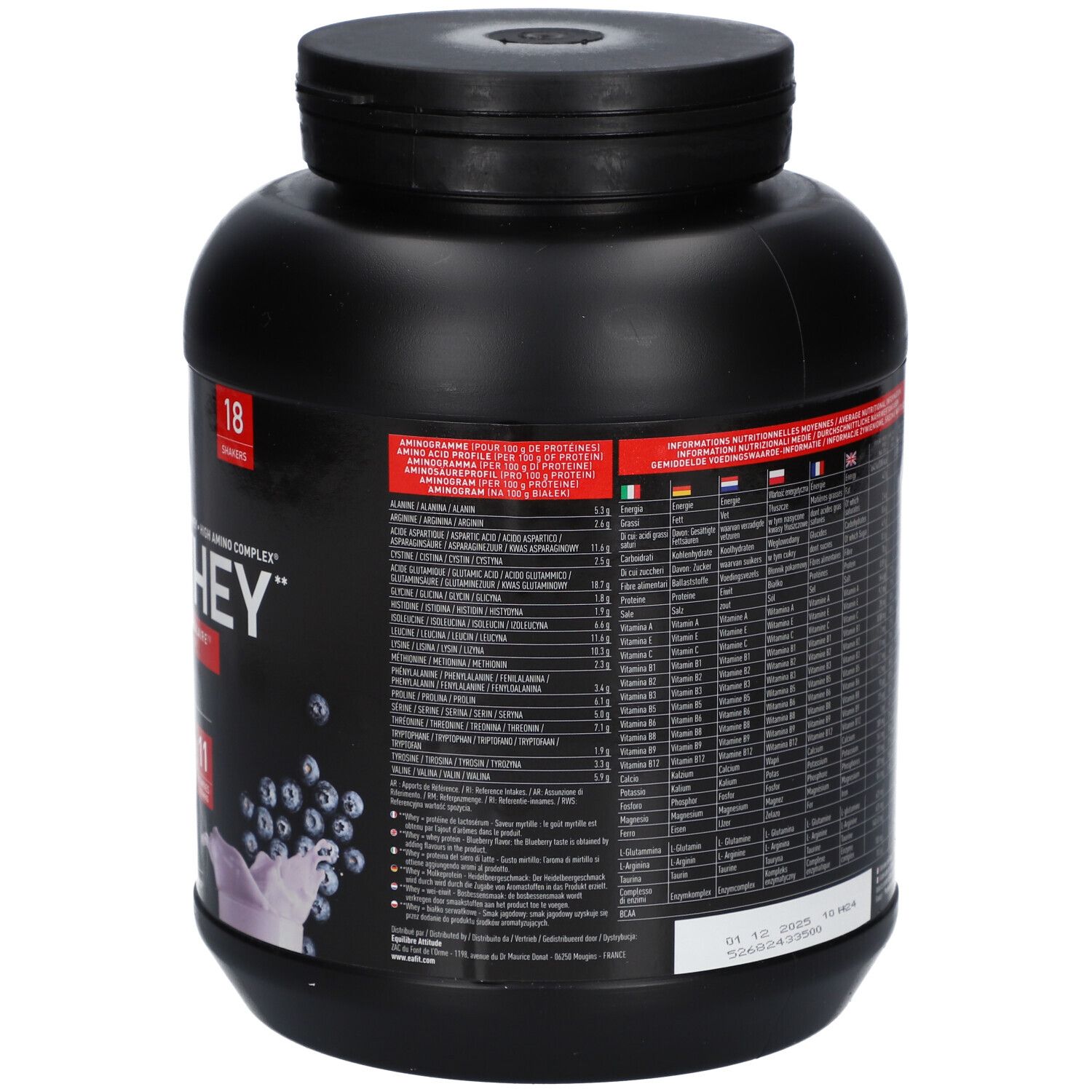 EAFIT GAINER MAX Cappuccino