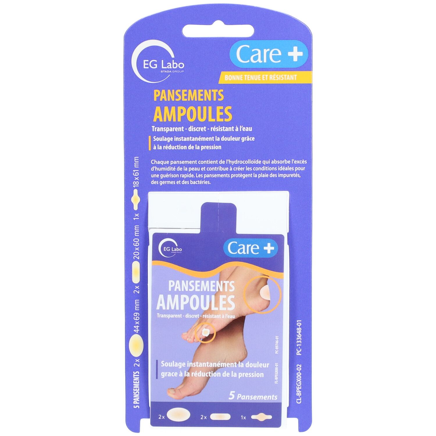 Care+ Pansements hydrocolloïdes