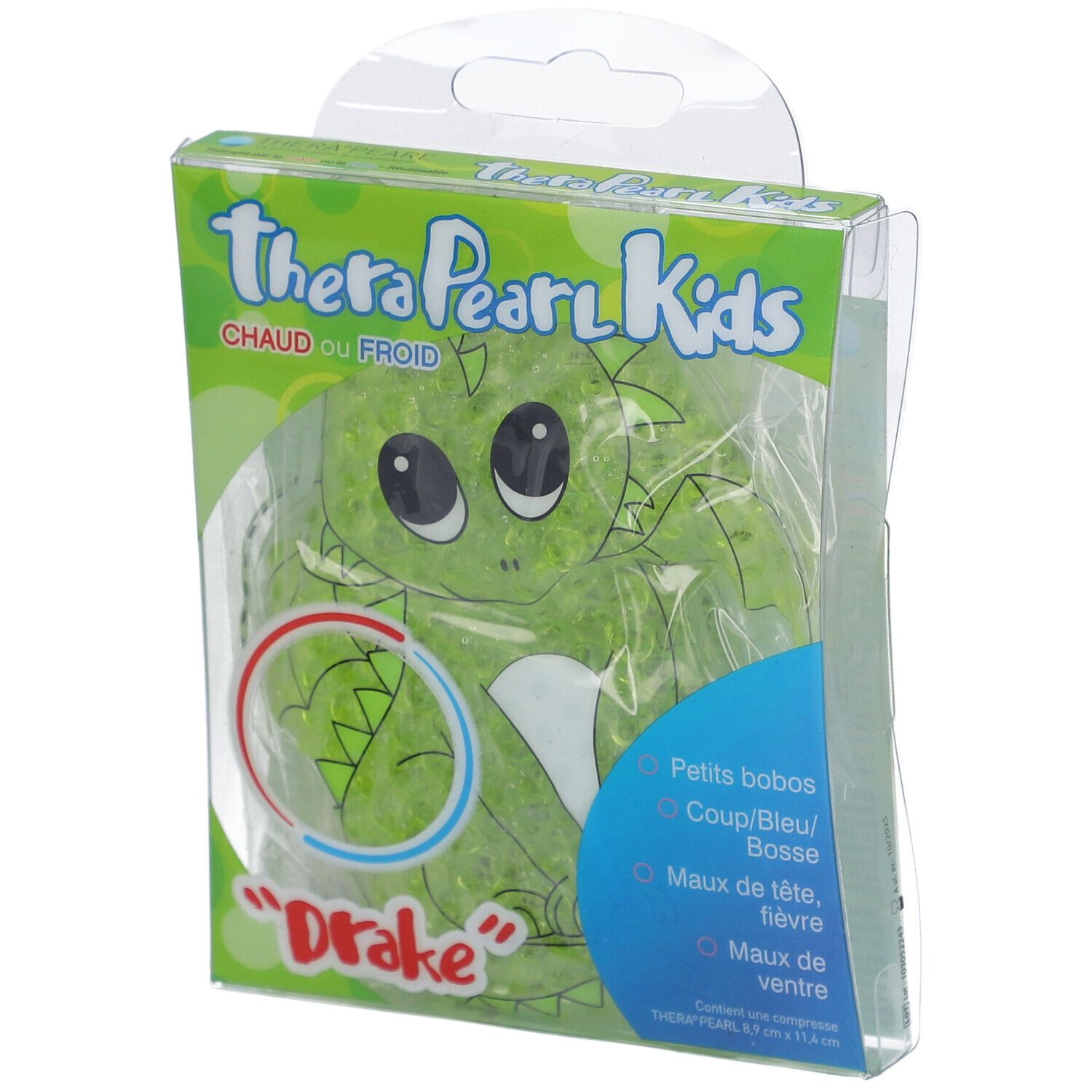 Therapearl Kids Dragon Drake Poche Thermique Garnie De Billes - Enfant