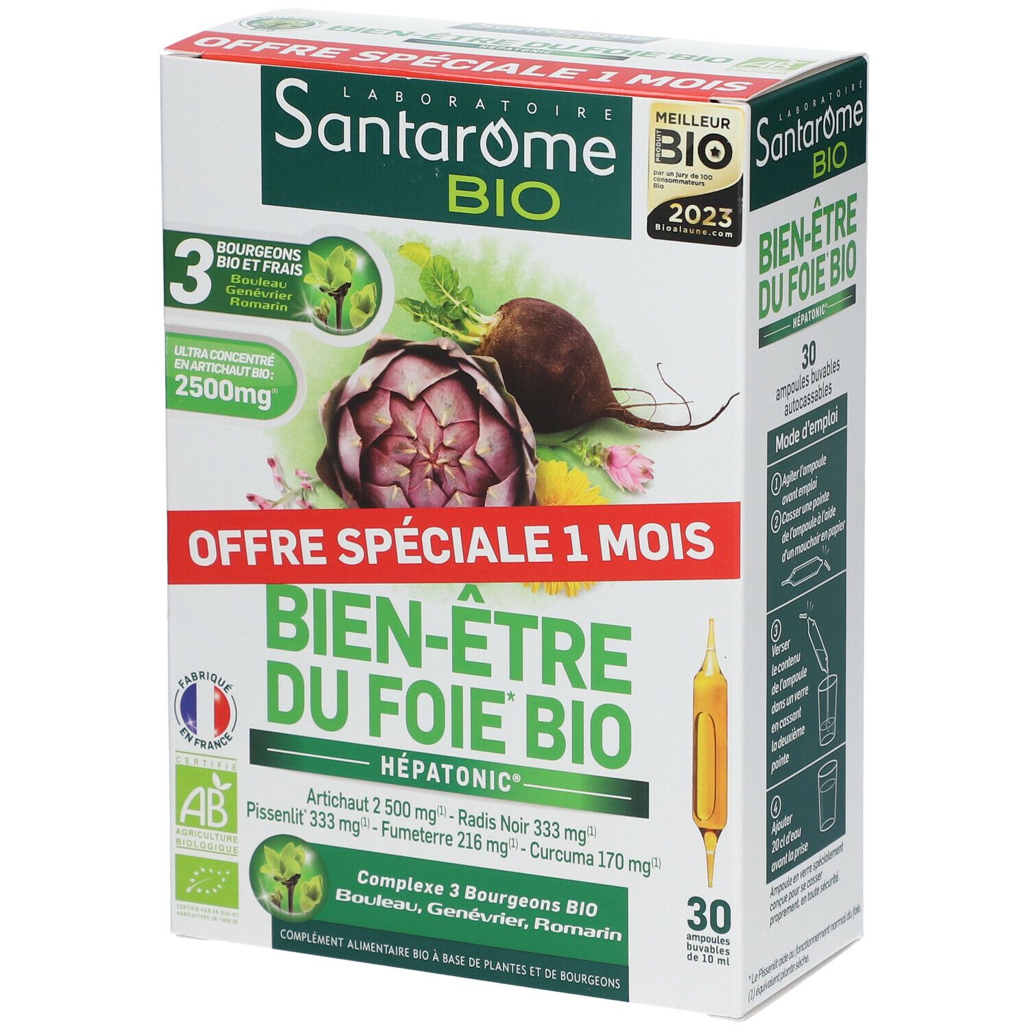 Santarome Bio Bien-Être du Foie Bio - Hépatonic