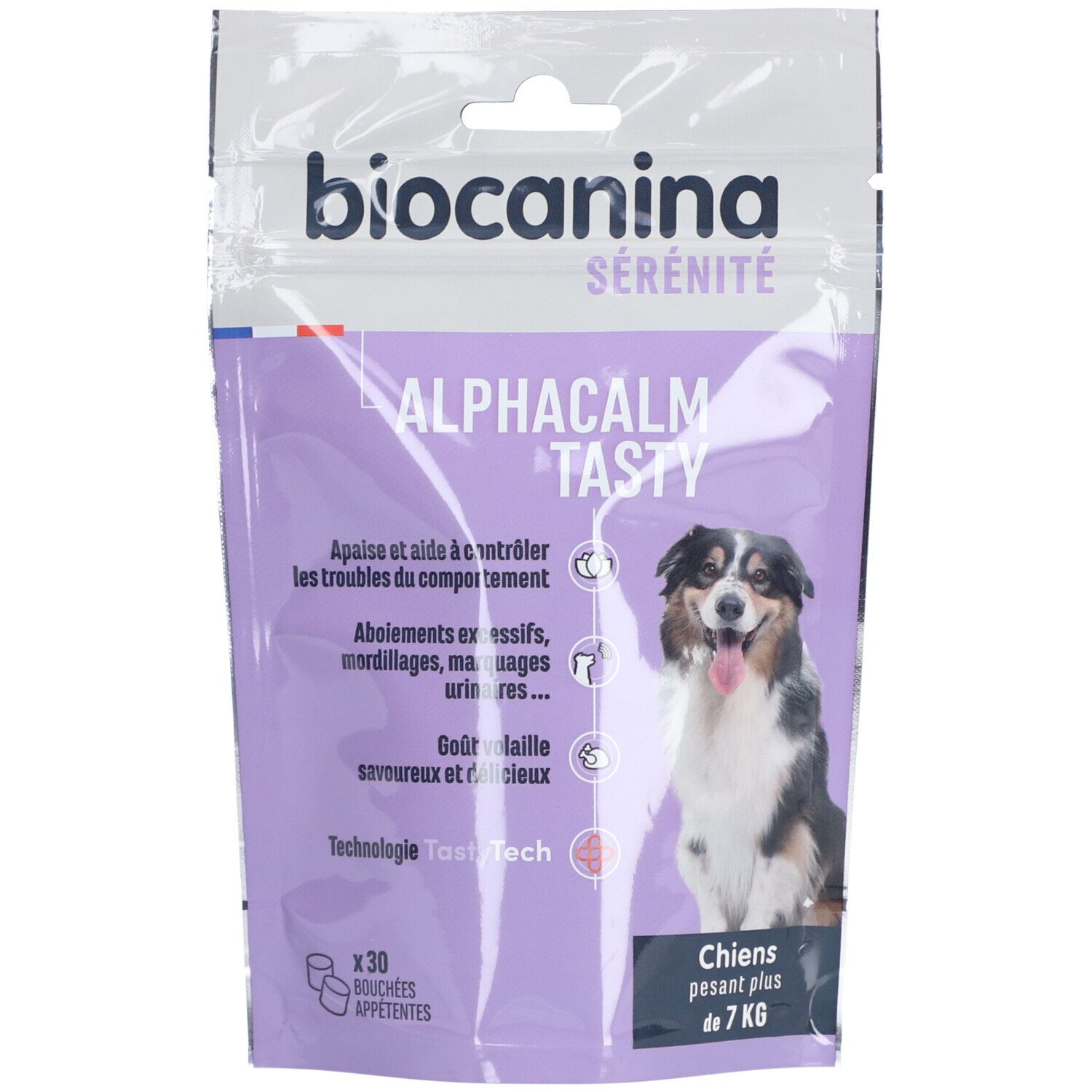 Biocanina Sérénité Alphacalm Tasty Chien - Bouchée appétente, aliment complémentaire apais